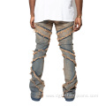Men's Stacked Jeans Trousers